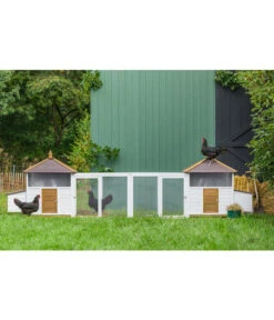 Dehner Freilauf Florenz, Weiß, Ca. B102/H80/T74 Cm 14 Dehner Freilauf Florenz, Weiß, Ca. B102/H80/T74 Cm -Gartenmöbel Geschäft 6919625 6919609 6919617 WE MO 001 DehnerMarkenqualitaetHuehnerstallFlorenzFreigehege