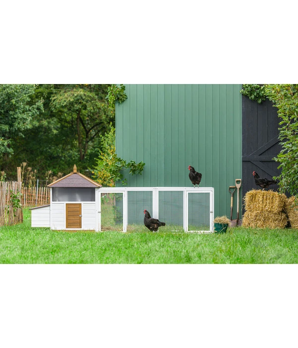 Dehner Freilauf Florenz, Weiß, Ca. B102/H80/T74 Cm 7 Dehner Freilauf Florenz, Weiß, Ca. B102/H80/T74 Cm – Bild 5