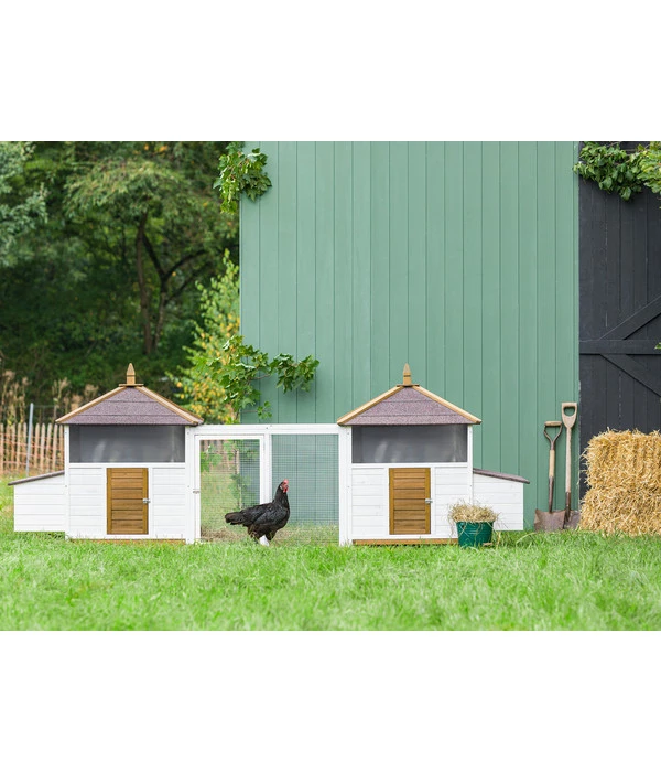 Dehner Freilauf Florenz, Weiß, Ca. B102/H80/T74 Cm 5 Dehner Freilauf Florenz, Weiß, Ca. B102/H80/T74 Cm – Bild 3