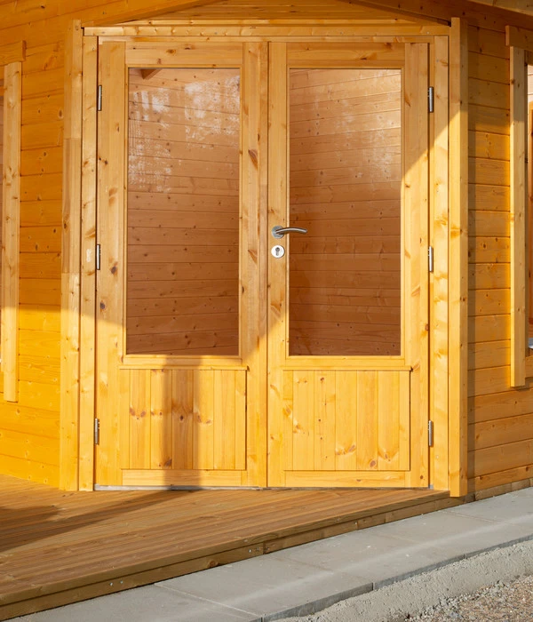 Wolff Finnhaus Gartenhaus Anna 40-A/2, Inkl. Terrasse, Ca. B755/H284/T351 Cm 8 Wolff Finnhaus Gartenhaus Anna 40-A/2, Inkl. Terrasse, Ca. B755/H284/T351 Cm – Bild 6