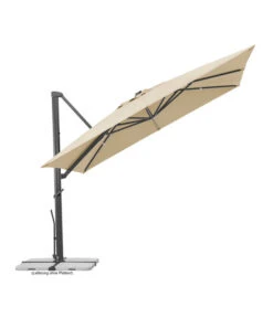 Schneider Ampelschirm Rhodos Smart, Quadratisch, Ca. B300/T300 Cm -Gartenmöbel Geschäft 6953384 WE FS 002 SchneiderAmpelschirmRhodosSmartnatur