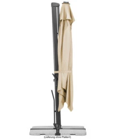 Schneider Ampelschirm Rhodos Smart, Quadratisch, Ca. B300/T300 Cm -Gartenmöbel Geschäft 6953384 WE FS 004 SchneiderAmpelschirmRhodosSmartnatur