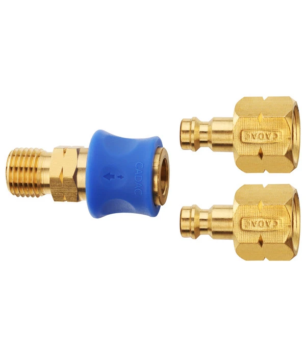 CADAC Quick Release Kupplungsstück, Inkl. Doppelkupplung 3 CADAC Quick Release Kupplungsstück, Inkl. Doppelkupplung