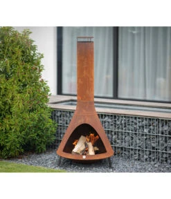 Westmann Grillkamin, Ca. B70/H160/T70 Cm -Gartenmöbel Geschäft 6992564 WE MO 004 GrillkaminMitRauchablas