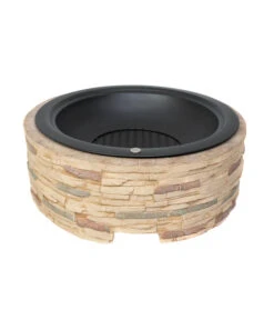 Westmann Feuerstelle, Ca. B90/H54/T90 Cm 11 Westmann Feuerstelle, Ca. B90/H54/T90 Cm -Gartenmöbel Geschäft 6992572 WE FS 002 FeuerschaleMGitter90cm