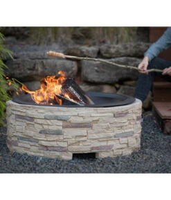 Westmann Feuerstelle, Ca. B90/H54/T90 Cm 14 Westmann Feuerstelle, Ca. B90/H54/T90 Cm -Gartenmöbel Geschäft 6992572 WE MO 002 FeuerschaleMGitter90cm